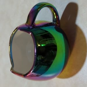 Cat Lady Chrome color  multicolor mug